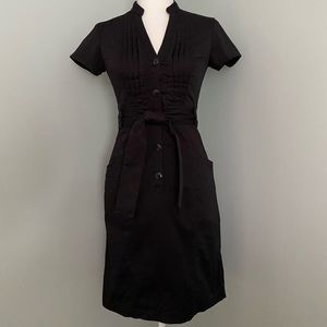 H&M Knee-Length 1/2 Button Shirt Dress